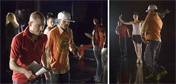 Dancers from left side are Frank Manzo, Laura Cota and Mark Samuels
Choreography by Frank Manzo